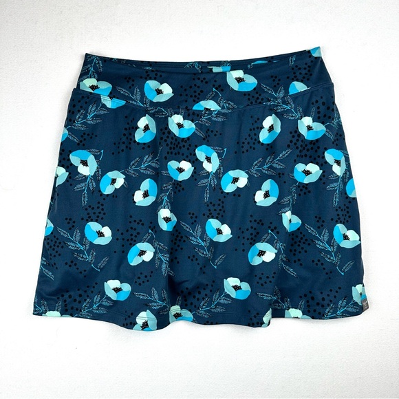 Title Nine Floral Athletic Skort Dream 16" Happy Days Athleisure - Picture 2 of 11